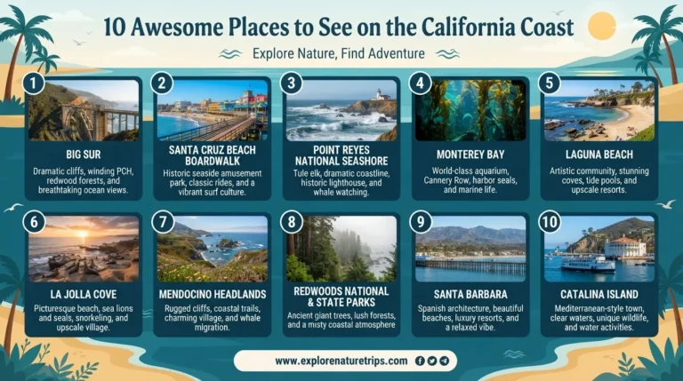 10 awesome places to see on the california coast