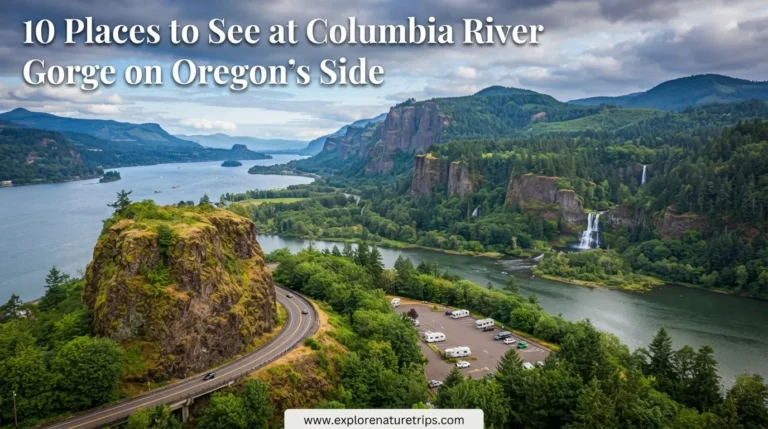 10 places to see at columbia river gorge on oregon’s side