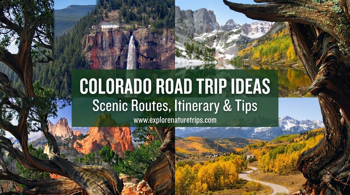 colorado road trip ideas scenic routes, itinerary & tips