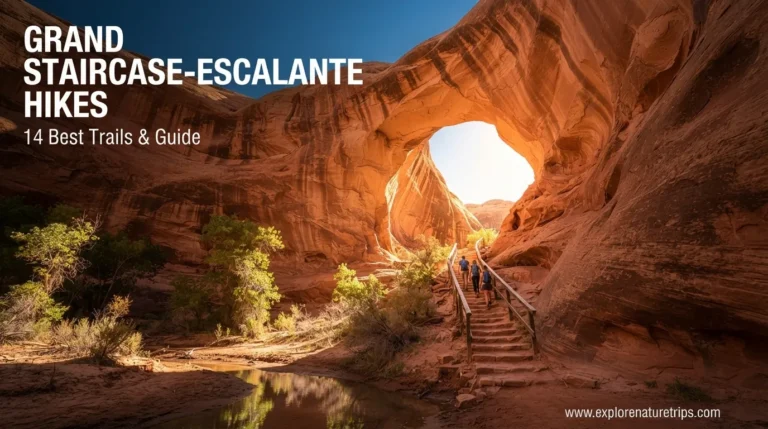 grand staircase-escalante hikes 14 best trails & guide