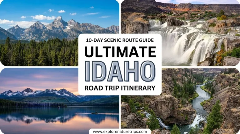 idaho road trip ideas 10-day scenic itinerary & route guide
