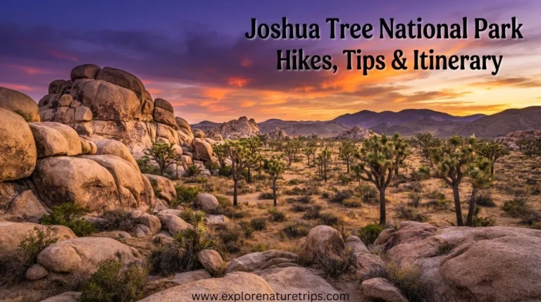 joshua tree national park guide hikes, tips & itinerary