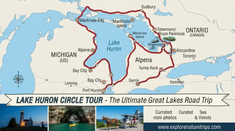 lake huron circle tour