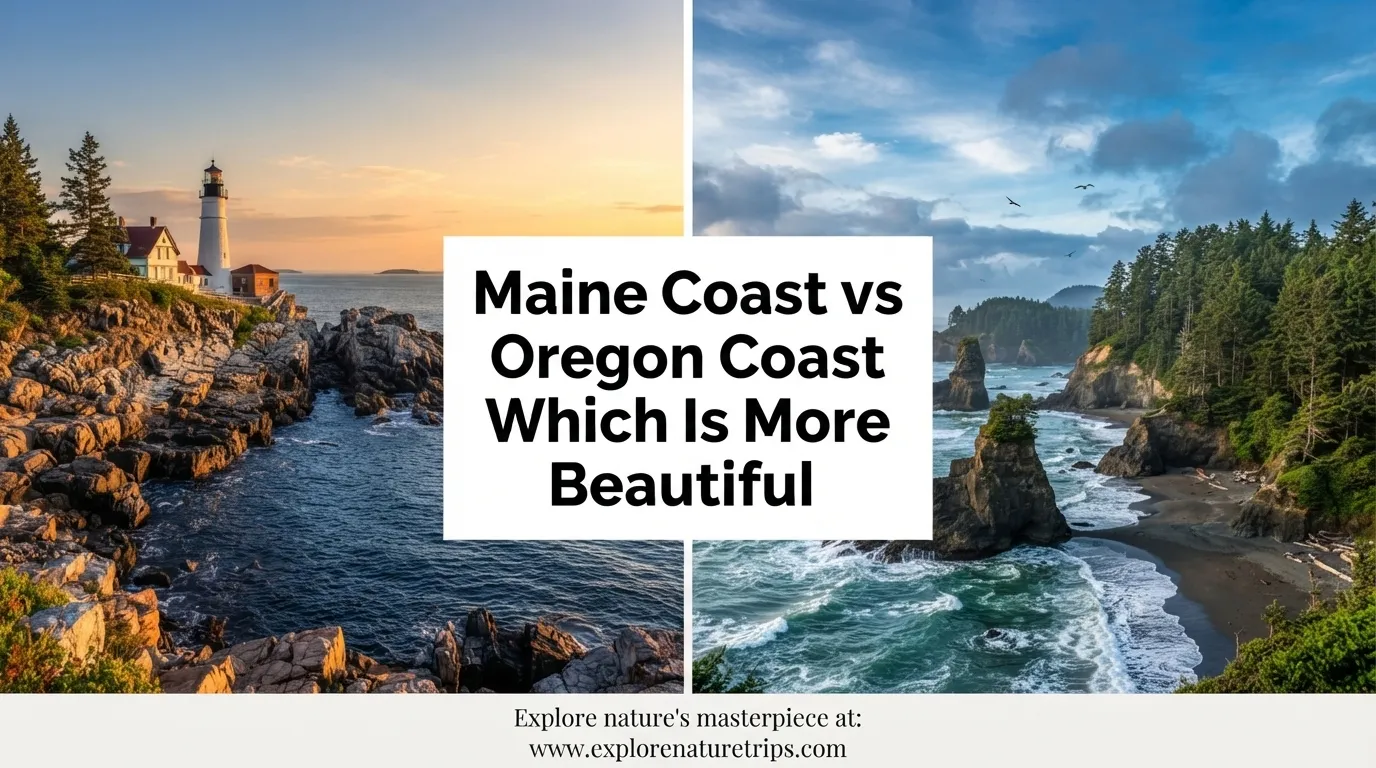 maine coast vs oregon coast which is more beautiful