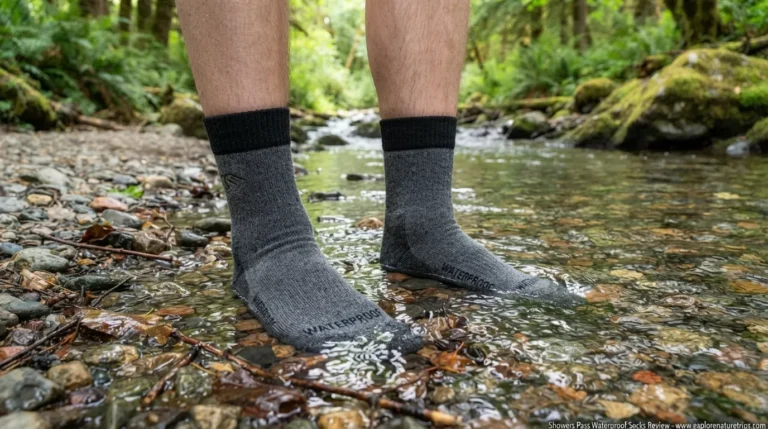 showers pass waterproof socks review